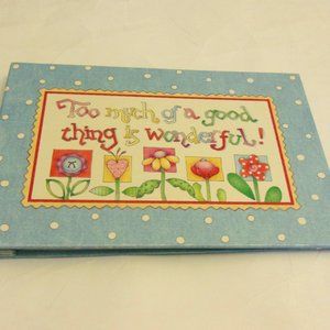 Renae Lindgren 20 5 X 7 Photo Book Too Much Of A Good Thing Is Wonderful New